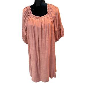Naif Dress PXL Mauve Dusty Rose Boho Bohemian Festival Cottagecore Petite